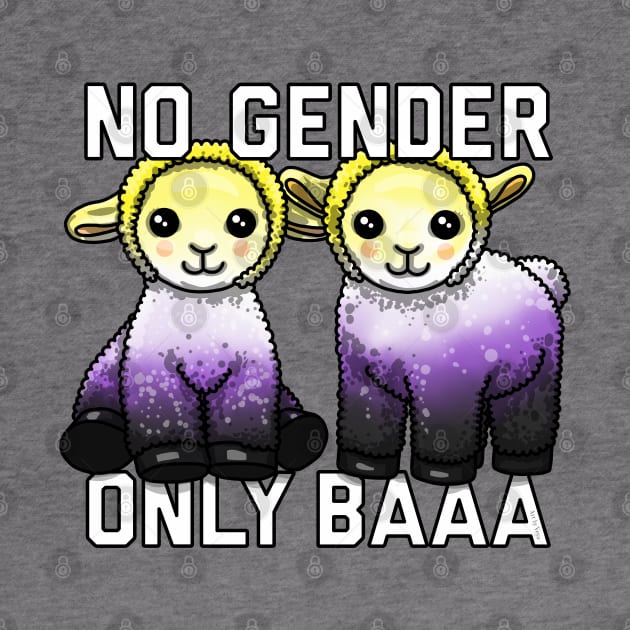 No Gender Only Baaa by Art by Veya